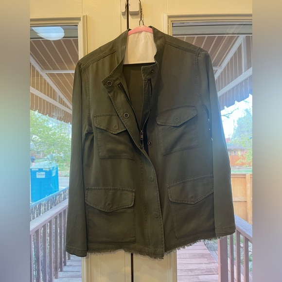 Sanctuary Lightweight Army Green Cargo Jacket - Picture 4 of 10